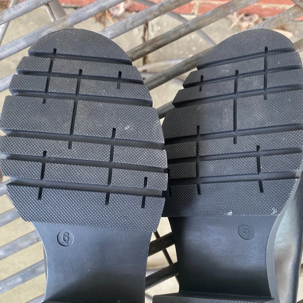 Michael Shannon Emilia Loafers Shoes 6M‎  Black Chunky Platform Whimsigoth y2K